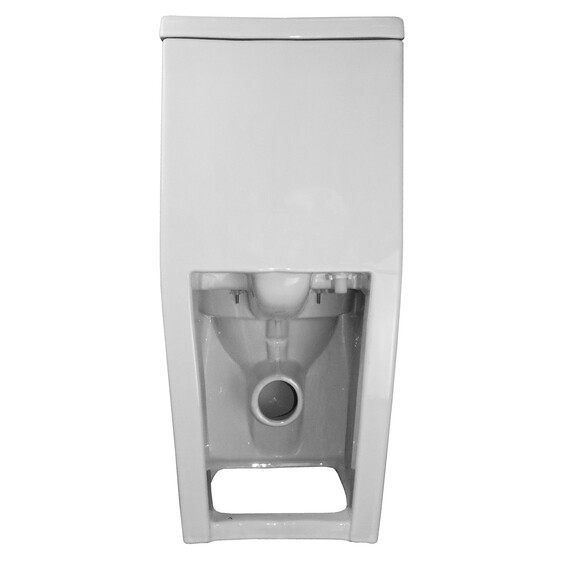 Унитаз-моноблок безободковый Azario Morano AZ-1001 с крышкой микролифт, Цвет производителя: белый фото 12