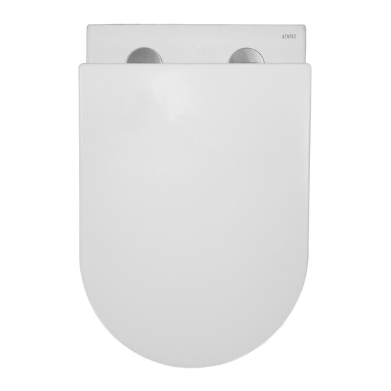 Унитаз подвесной безободковый Azario Navio AZ-0074 с крышкой микролифт фото 6