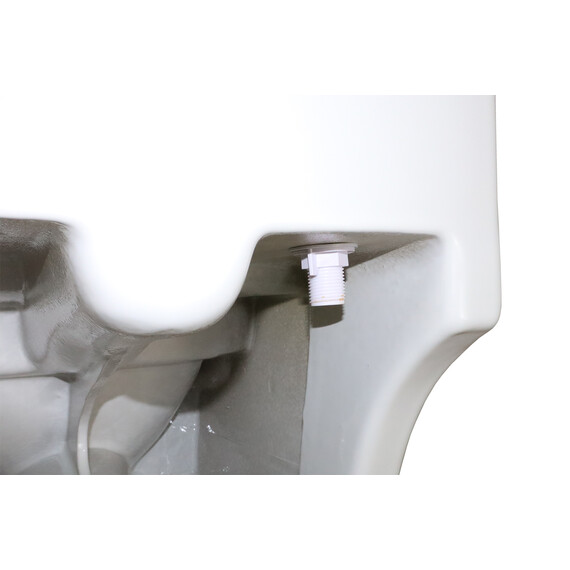 Унитаз-моноблок безободковый Azario Gressa AZ-1111 с крышкой микролифт фото 12