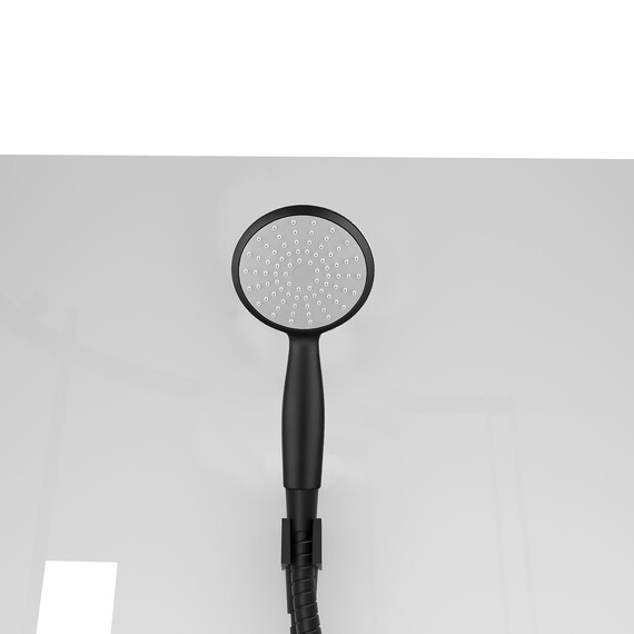 Душевая кабина Loranto Neo 90х90 см CS-21801, чёрный/прозрачное фото 7