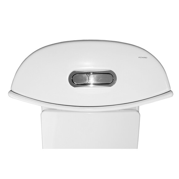 Унитаз-моноблок безободковый Azario Luna AZ-1037 с крышкой микролифт фото 15