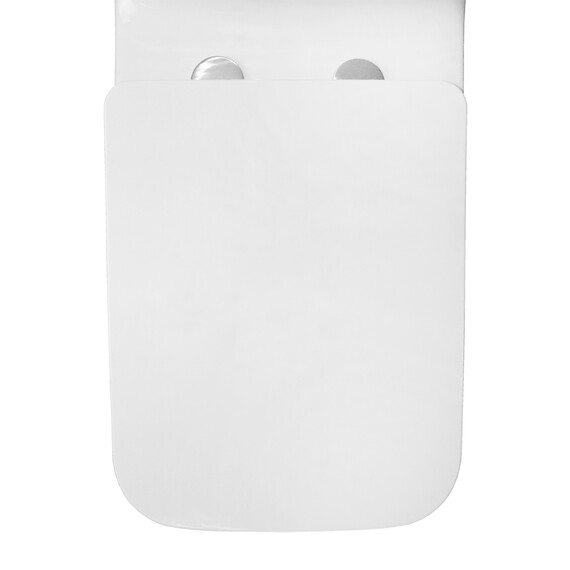 Унитаз-моноблок безободковый Azario Gressa AZ-1111 с крышкой микролифт фото 7