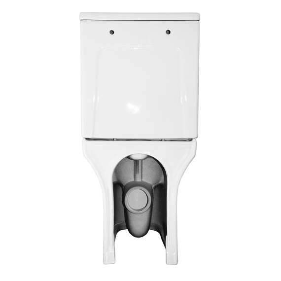 Унитаз-компакт безободковый Azario Ambra AZ-848 с крышкой микролифт фото 14