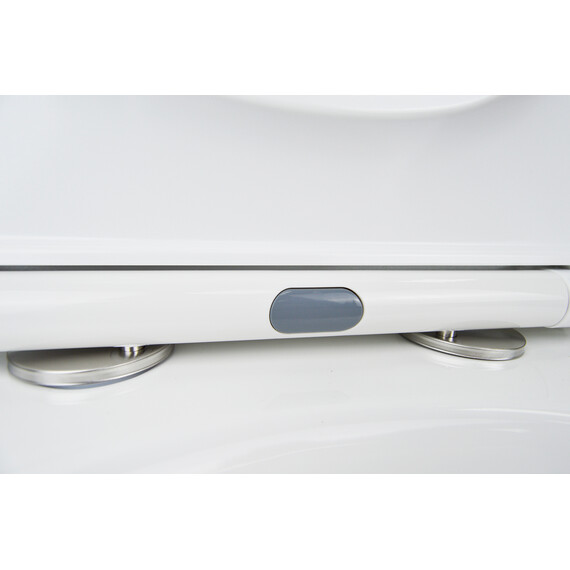 Унитаз-компакт безободковый Azario Fretta Square AZ-5121 с крышкой микролифт фото 8