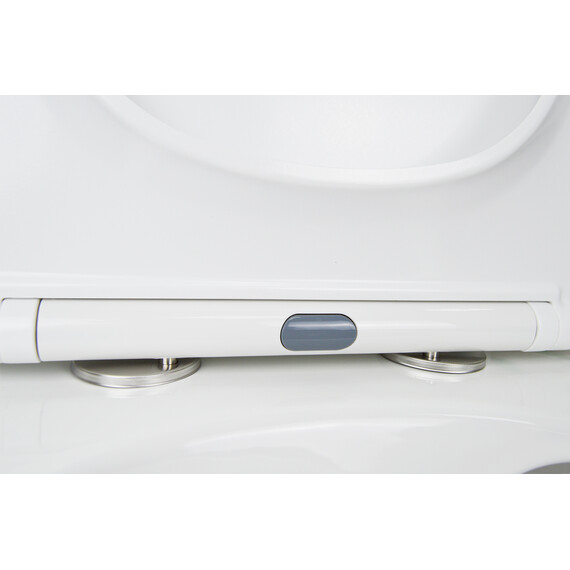 Унитаз-компакт безободковый Azario Avero AZ-3121 с крышкой микролифт фото 6