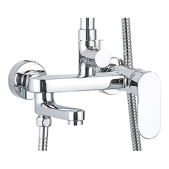 Душевая стойка Azario Arizona AZ-20S, Цвет производителя: хром фото 5