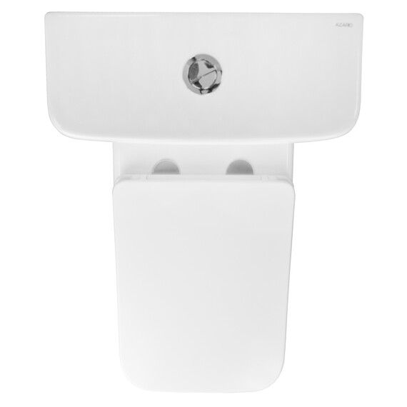 Унитаз-компакт безободковый Azario Avero AZ-3121 с крышкой микролифт фото 10