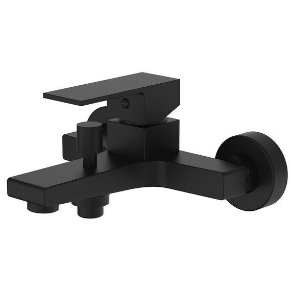 Смеситель для ванны Azario Eddie AZ-WQY238207PA, черный, Цвет производителя: чёрный фото 2