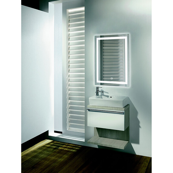 Зеркало Azario Рига-VOICE 60 см LED-00002614 фото 4