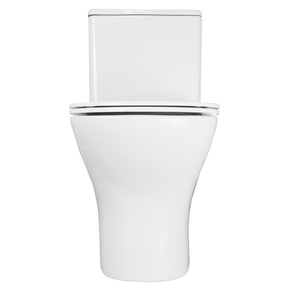 Унитаз-моноблок безободковый Azario Terni AZ-8618 с крышкой микролифт фото 5