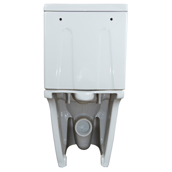 Унитаз-компакт безободковый Azario Candy AZ-1503B с крышкой микролифт фото 10