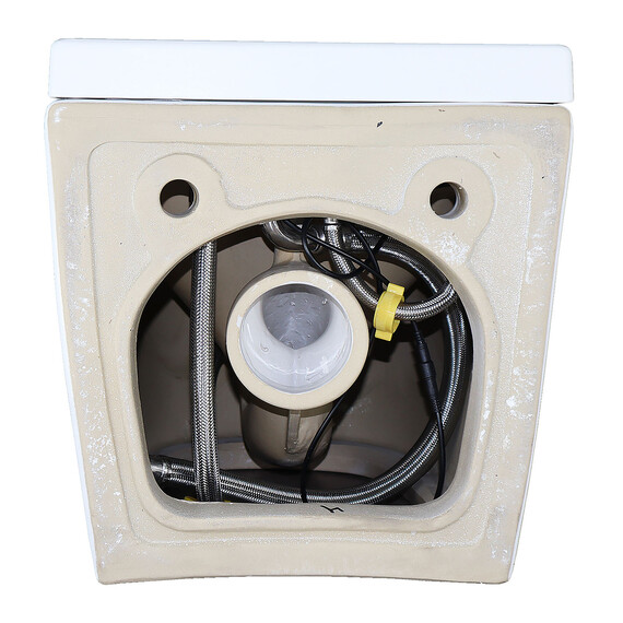 Унитаз подвесной импульсный Azario AZ-102C с тонкой крышкой микролифт (монтажная рама в комплекте) фото 11