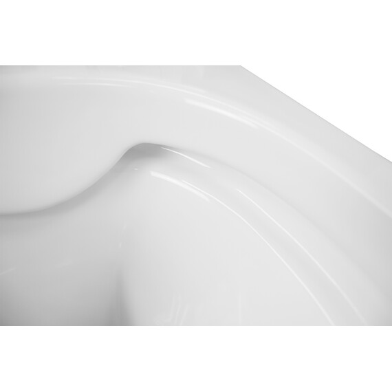 Унитаз подвесной безободковый Azario Vento AZ-1046 с тонкой крышкой микролифт фото 4