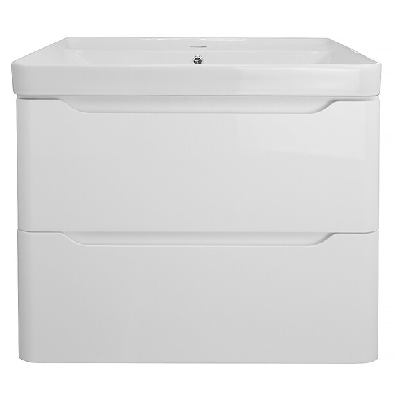 Тумба подвесная с раковиной Azario Lotos 60/2 см CS00083929, белый фото 2