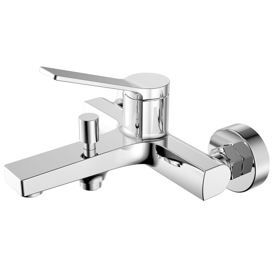 Смеситель для ванны Azario Vise AZ-VSA238330C, Цвет производителя: хром фото 2