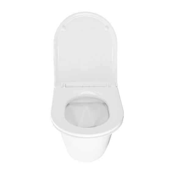 Унитаз подвесной безободковый Azario Felice AZ-0051 с крышкой микролифт фото 13