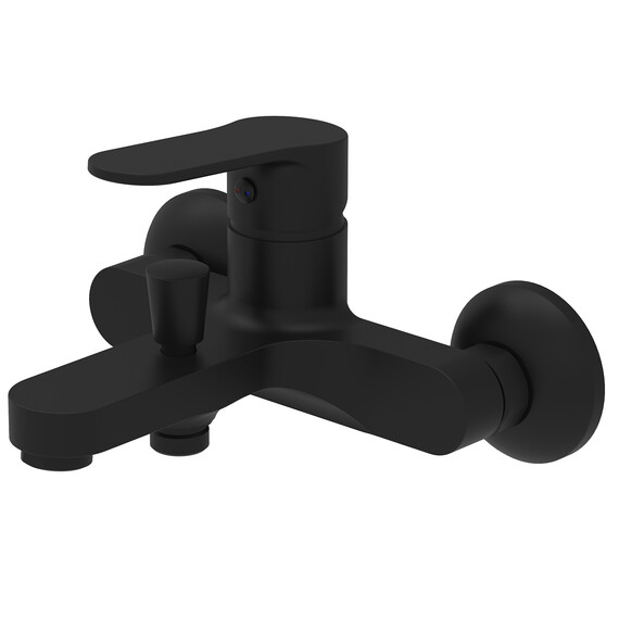 Смеситель для ванны Azario Elvis AZ-WWK238155PA, черный фото 2