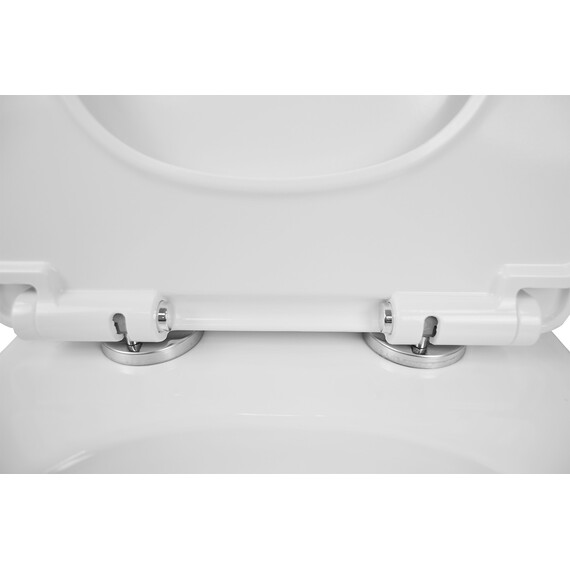 Унитаз-моноблок безободковый Azario Sente AZ-8614 с крышкой микролифт фото 7