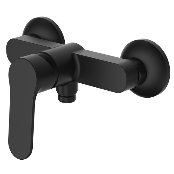 Смеситель для душа Azario Elvis AZ-WWK338155PA, черный, Цвет производителя: чёрный фото 2