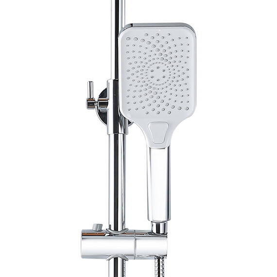 Душевая стойка Azario Arizona AZ-20S, Цвет производителя: хром фото 4