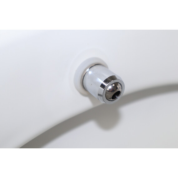 Унитаз-моноблок безободковый с функцией биде Azario Sente AZ-8614B с тонкой крышкой микролифт фото 6