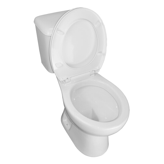 Унитаз-компакт Loranto Lino CS-CT8812 с тонкой крышкой микролифт фото 3