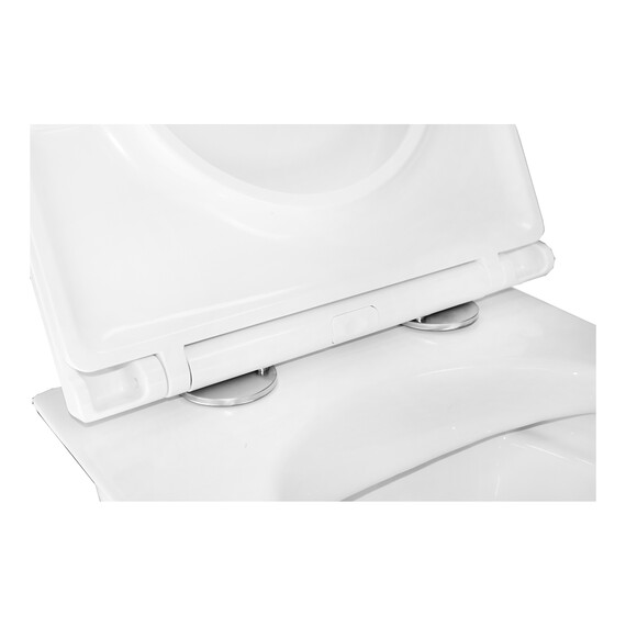 Унитаз подвесной безободковый Azario Felice AZ-0051 с крышкой микролифт фото 15