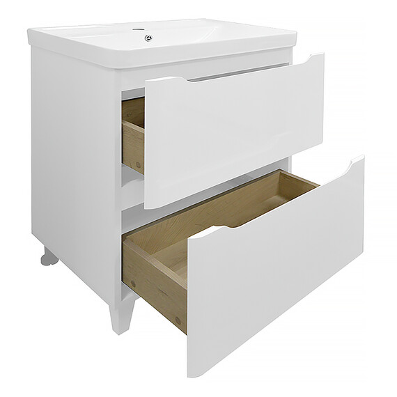 Тумба напольная с раковиной Azario Lotos 60/2 Н см, CS00081983 фото 2