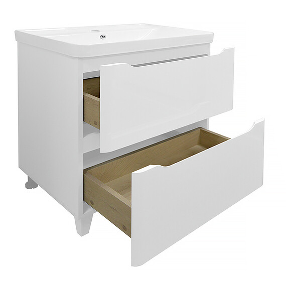 Тумба напольная с раковиной Azario Lotos 80/2 Н см CS00081987 фото 2