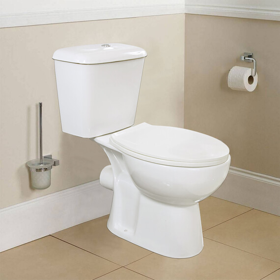 Унитаз-компакт Loranto Lino CS-CT8812 с тонкой крышкой микролифт фото 9