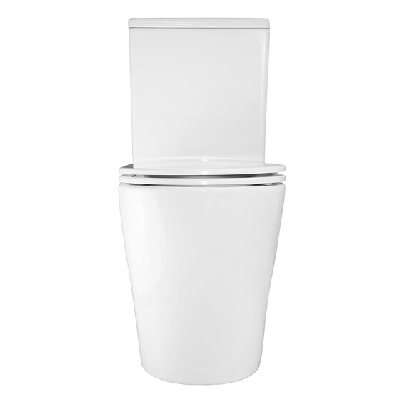 Унитаз-компакт безободковый Azario Maro AZ-2125 с тонкой крышкой микролифт фото 10