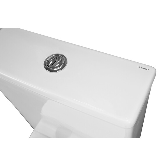 Унитаз-компакт безободковый Azario Fresco AZ-8302 с тонкой крышкой микролифт фото 12