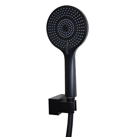 Душевая стойка с термостатом Azario Deepsea AZ-679008DB9PA, черный фото 2