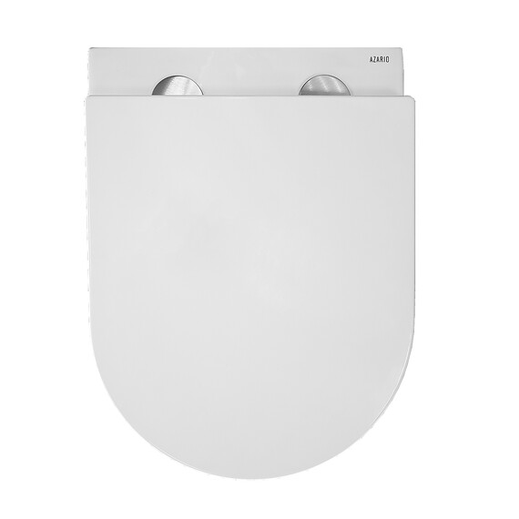 Унитаз подвесной безободковый Azario Felice AZ-0051 с крышкой микролифт фото 16