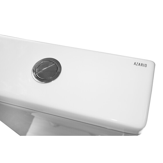 Унитаз-компакт безободковый Azario Maro AZ-2125 с тонкой крышкой микролифт фото 13