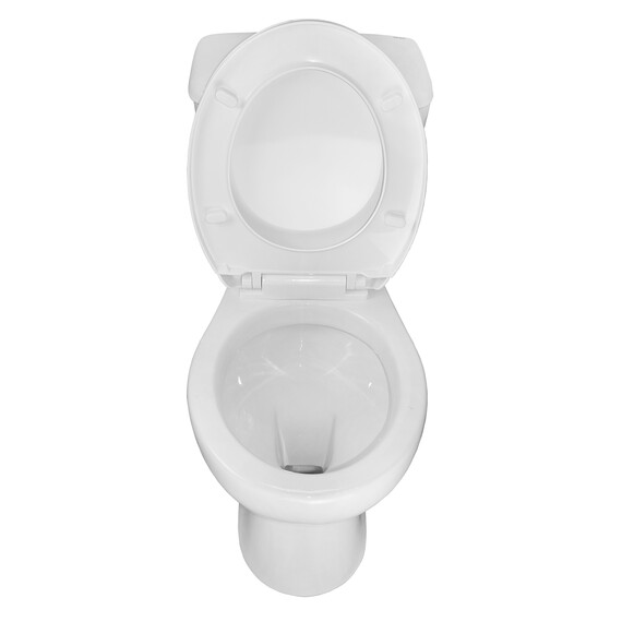 Унитаз-компакт Loranto Lino CS-CT8812 с тонкой крышкой микролифт фото 4