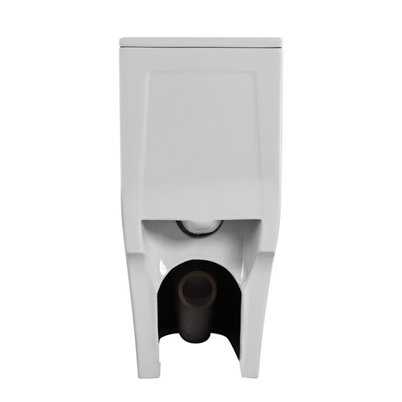 Унитаз-моноблок безободковый Azario Nimbus AZ-6080-AP с тонкой крышкой микролифт (система смыва Торнадо) фото 10