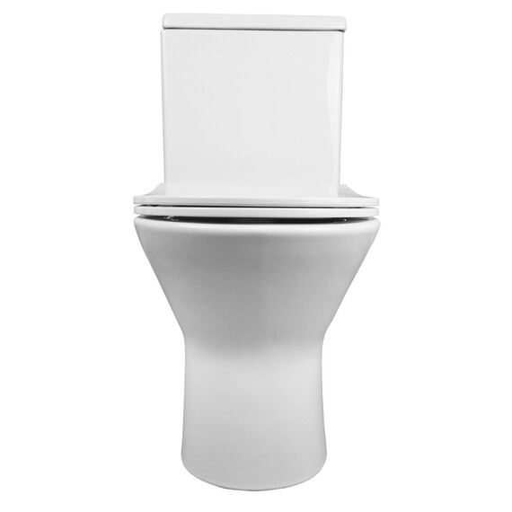 Унитаз-компакт Azario Fretta AZ-1223 с крышкой микролифт фото 6