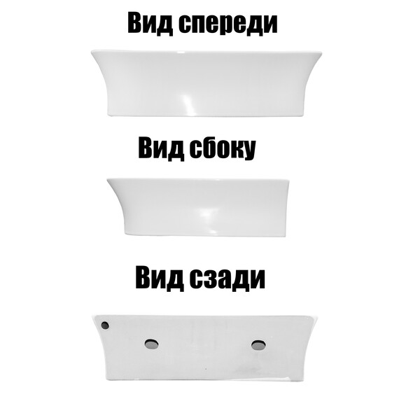 Раковина подвесная Azario 48 см AZ-2258 фото 4