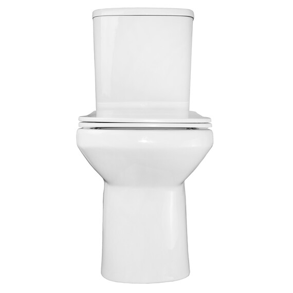 Унитаз-компакт безободковый Azario Wandy AZ-56D с тонкой крышкой микролифт фото 11