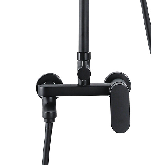 Душевая стойка Azario Arizona AZ-20BR, чёрный, Цвет производителя: чёрный фото 5