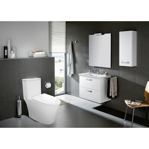 Унитаз-моноблок безободковый Azario Ansa AZ-2301 с тонкой крышкой микролифт фото 14