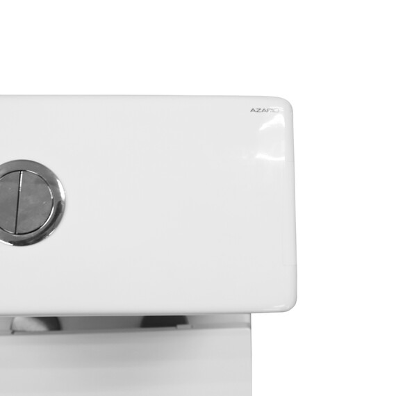 Унитаз-моноблок Azario Velluto AZ-6281 с тонкой крышкой микролифт (Система смыва Торнадо) фото 10