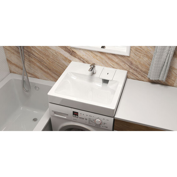 Раковина над стиральной машиной Azario Slim 60 см CS00086608 фото 5