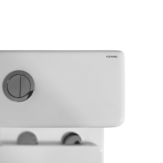 Унитаз-компакт безободковый Azario Indor AZ-T004B-R с тонкой крышкой микролифт фото 8