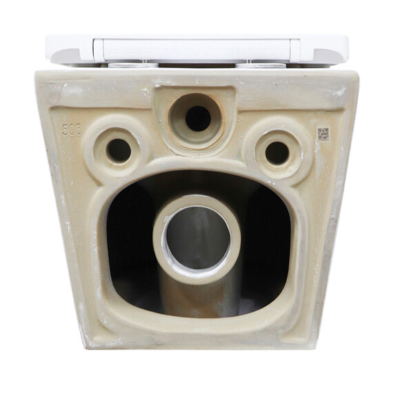 Унитаз подвесной безободковый Azario Nove AZ-9312T с тонкой крышкой микролифт фото 14