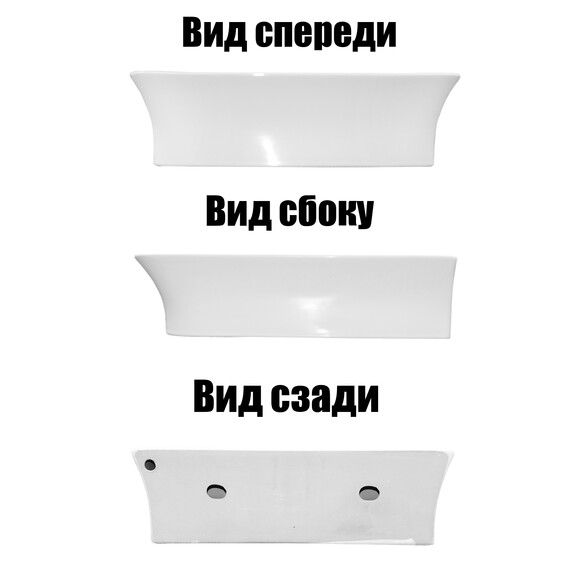 Раковина подвесная Azario 41 см AZ-2257 фото 4