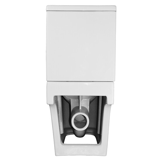 Унитаз-компакт безободковый Azario Ferra AZ-1015 с тонкой крышкой микролифт фото 13