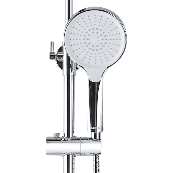 Душевая стойка с поворотным изливом Azario Arizona AZ-20R, Цвет производителя: хром фото 4