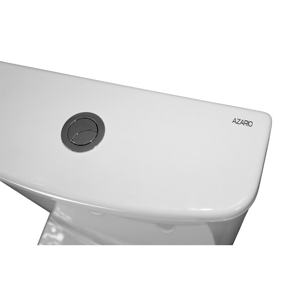 Унитаз-компакт безободковый Azario Kano 93590 с крышкой микролифт фото 10